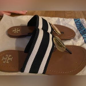 Gently worn Tory Burch Sandals, Size 8